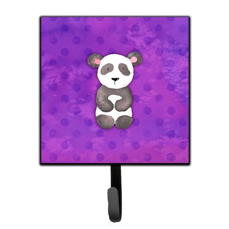 Jensendistributionservices Polkadot Panda Bear Watercolor Leash or Key Holder MI1657593